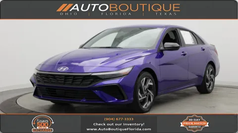 Blue 2025 Hyundai Elantra SEL Sport for sale in Jacksonville, FL