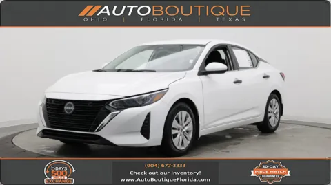 White 2024 Nissan Sentra S for sale in Jacksonville, FL