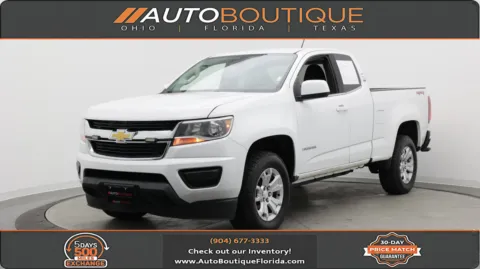 White 2020 Chevrolet Colorado 4WD LT for sale in Jacksonville, FL