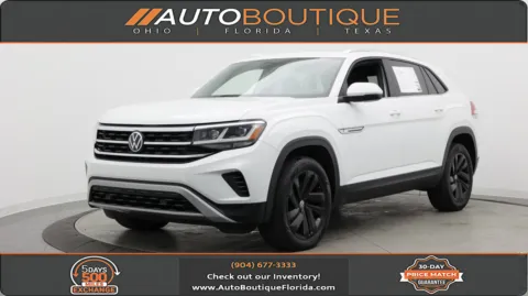 White 2023 Volkswagen Atlas Cross Sport 3.6L V6 SE w/Technology for sale in Jacksonville, FL