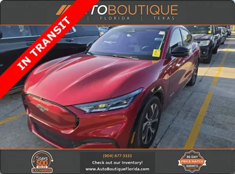 Red 2021 Ford Mustang Mach-E Premium for sale in Jacksonville, FL