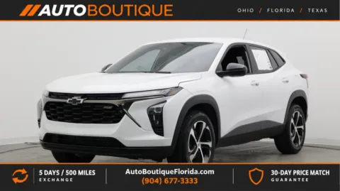 White 2024 Chevrolet Trax 1RS for sale in Jacksonville, FL