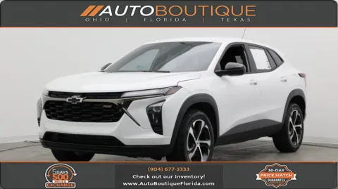 White 2024 Chevrolet Trax 1RS for sale in Jacksonville, FL