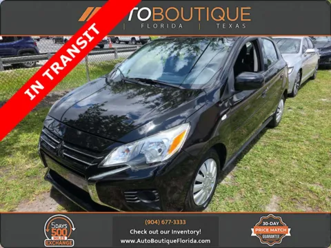 Black 2022 Mitsubishi Mirage ES for sale in Jacksonville, FL