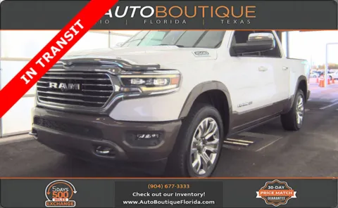 White 2022 Ram 1500 Longhorn for sale in Jacksonville, FL