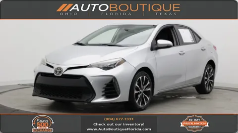 Green 2017 Toyota Corolla SE for sale in Jacksonville, FL