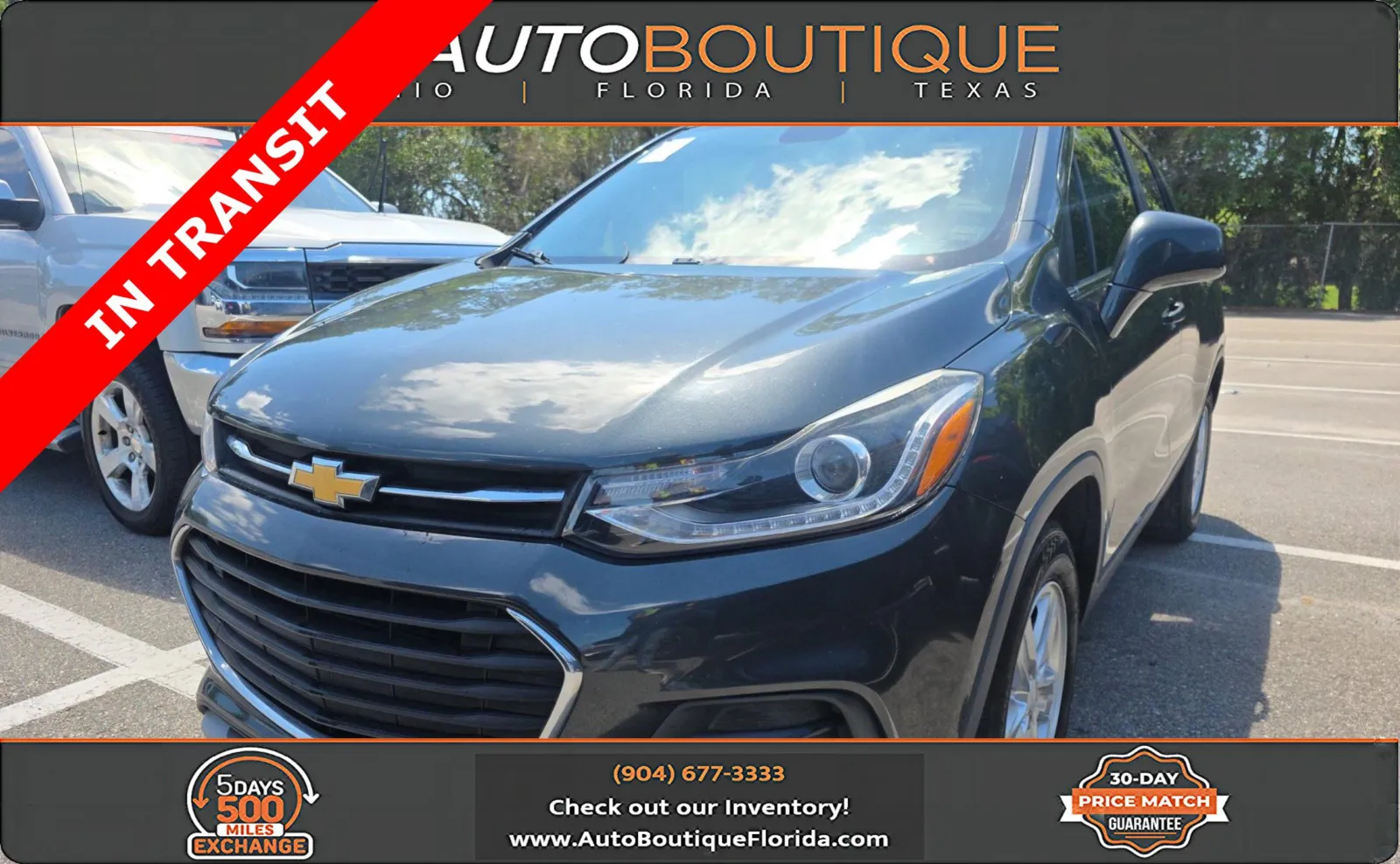 Gray 2018 Chevrolet Trax LT for sale in Jacksonville, FL