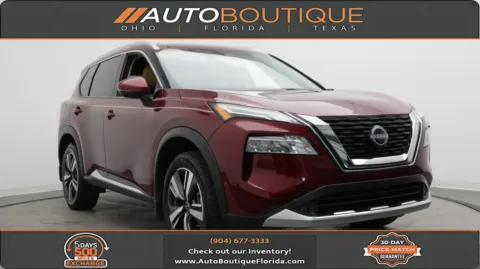 Red 2022 Nissan Rogue Platinum for sale in Jacksonville, FL