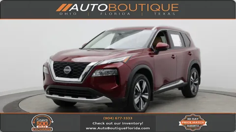 Red 2022 Nissan Rogue Platinum for sale in Jacksonville, FL