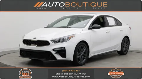 White 2021 Kia Forte GT-Line for sale in Jacksonville, FL