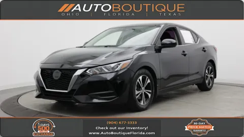 Black 2022 Nissan Sentra SV for sale in Jacksonville, FL
