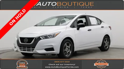 White 2020 Nissan Versa S for sale in Jacksonville, FL