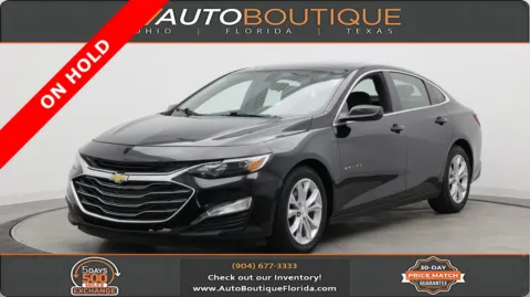 Black 2021 Chevrolet Malibu LT for sale in Jacksonville, FL