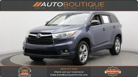 White 2016 Toyota Highlander Limited for sale in Jacksonville, FL