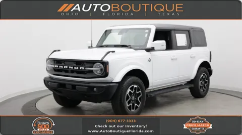 White 2024 Ford Bronco Outer Banks for sale in Jacksonville, FL