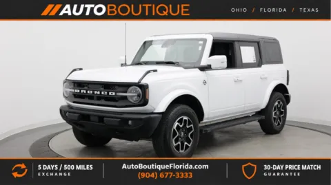 White 2024 Ford Bronco Outer Banks for sale in Jacksonville, FL