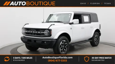 White 2024 Ford Bronco Outer Banks for sale in Jacksonville, FL