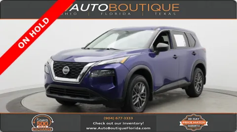 Blue 2021 Nissan Rogue S for sale in Jacksonville, FL