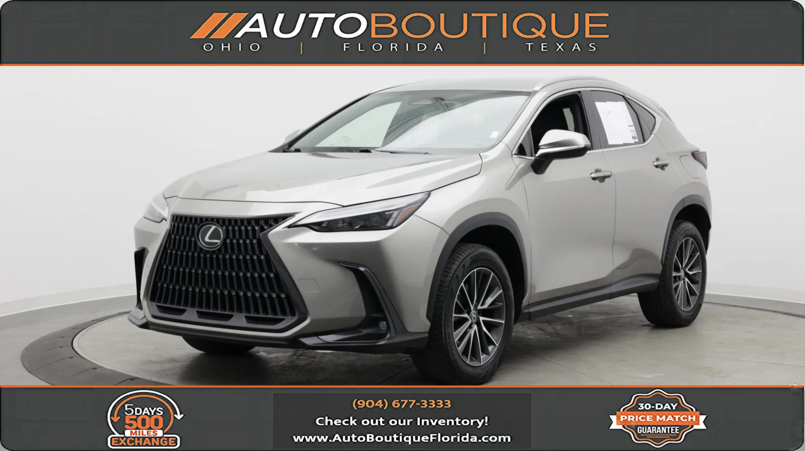 Gray 2023 Lexus NX 250 for sale in Jacksonville, FL