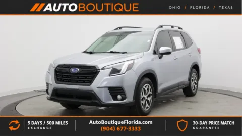 Silver 2023 Subaru Forester Premium for sale in Jacksonville, FL