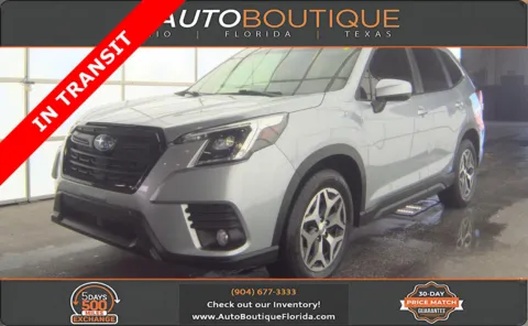 Silver 2023 Subaru Forester Premium for sale in Jacksonville, FL