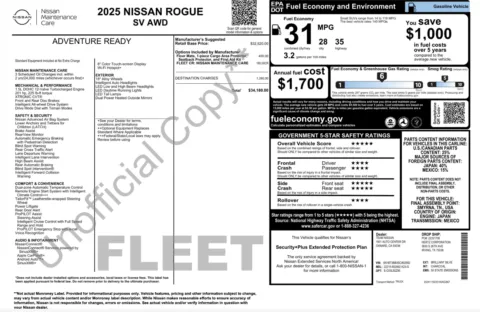 More photos of 2025 Nissan Rogue SV at Auto Boutique Florida, FL