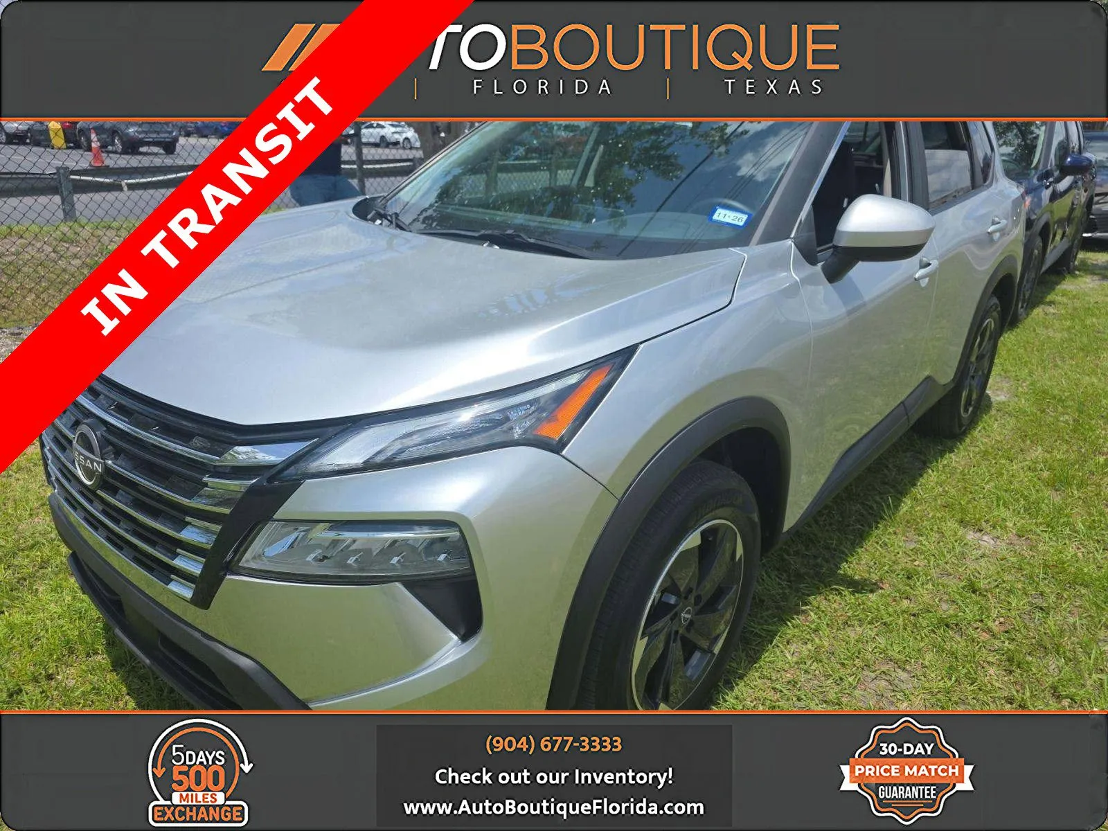 Silver 2025 Nissan Rogue SV for sale in Jacksonville, FL