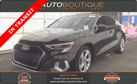 Black 2023 Audi A3 Premium Plus for sale in Jacksonville, FL