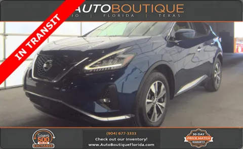Blue 2022 Nissan Murano SV for sale in Jacksonville, FL