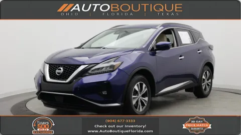Blue 2022 Nissan Murano SV for sale in Jacksonville, FL