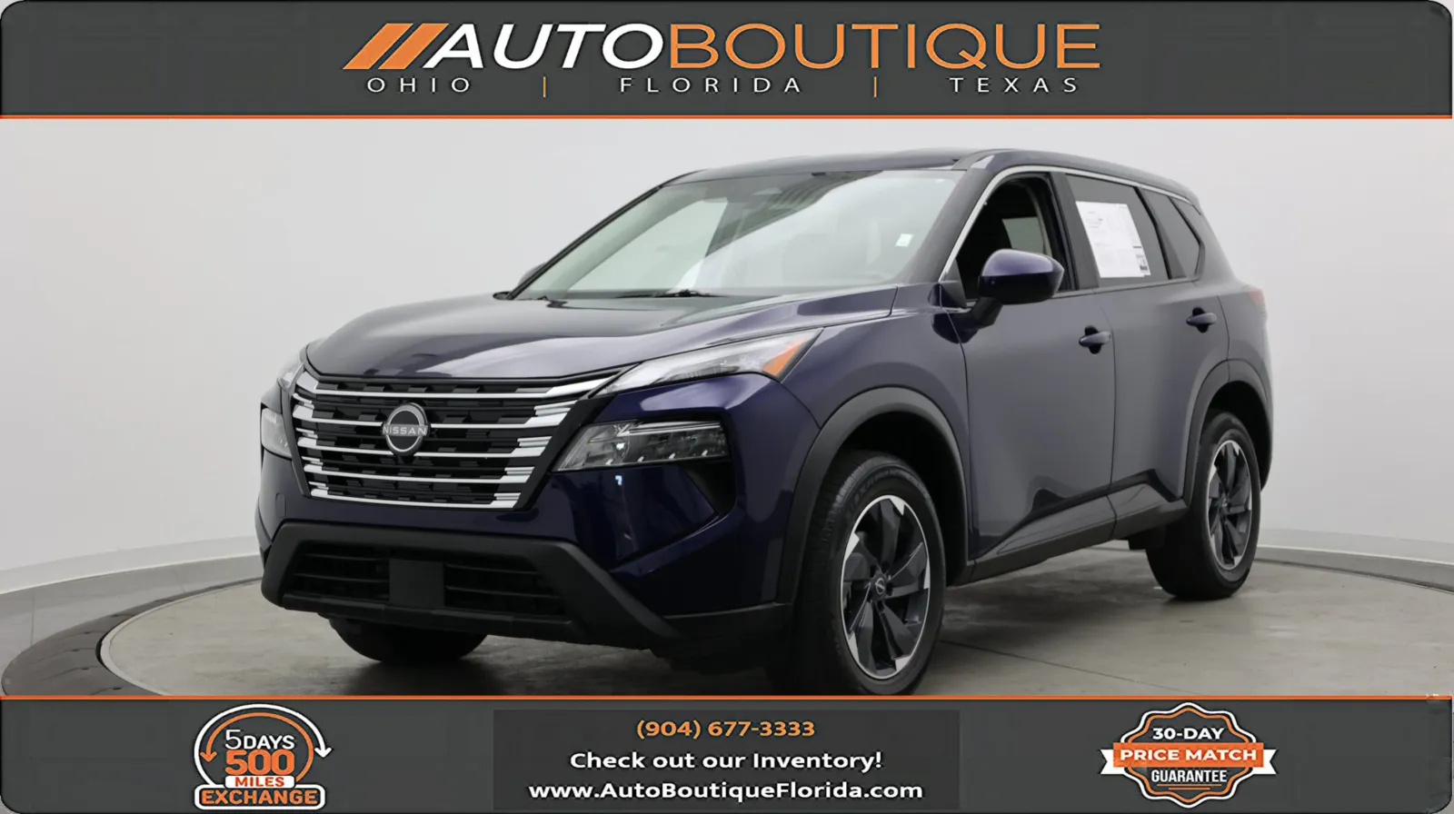 Blue 2025 Nissan Rogue SV for sale in Jacksonville, FL