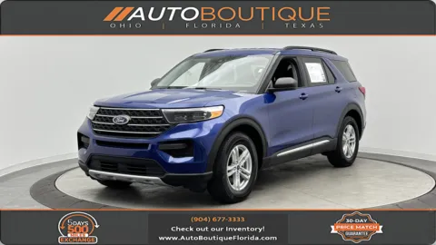 Blue 2022 Ford Explorer XLT for sale in Jacksonville, FL