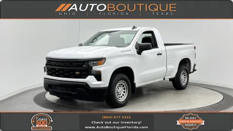 White 2023 Chevrolet Silverado 1500 Work Truck for sale in Jacksonville, FL