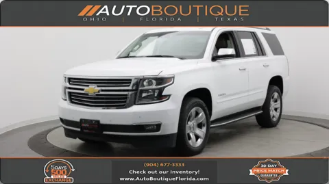 White 2019 Chevrolet Tahoe Premier for sale in Jacksonville, FL