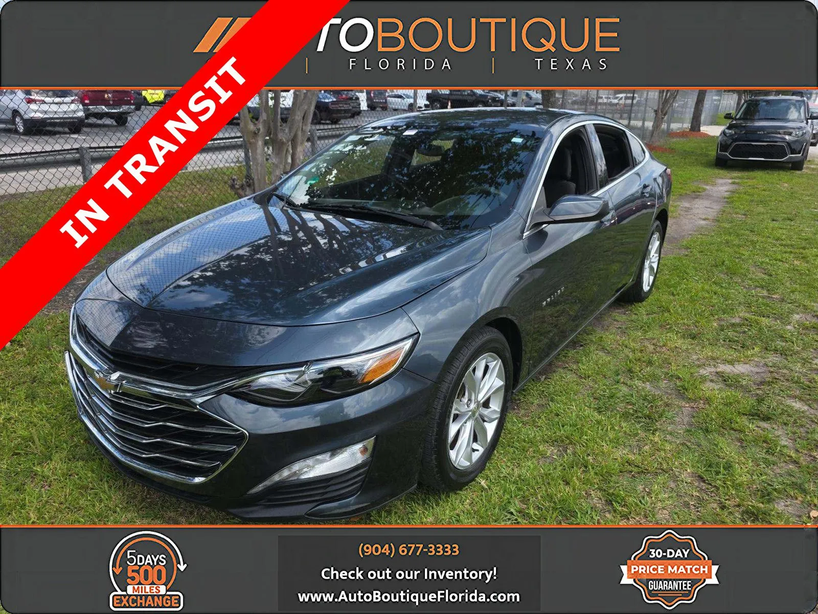 Gray 2019 Chevrolet Malibu LT for sale in Jacksonville, FL