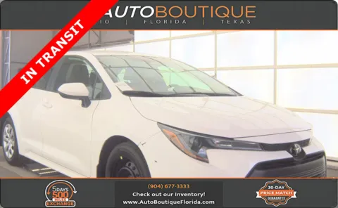 White 2026 Toyota Corolla LE for sale in Jacksonville, FL