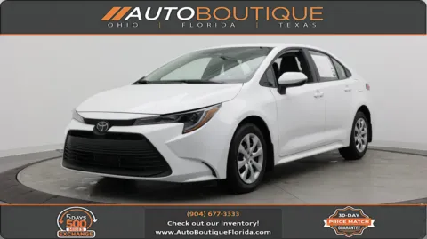 White 2026 Toyota Corolla LE for sale in Jacksonville, FL