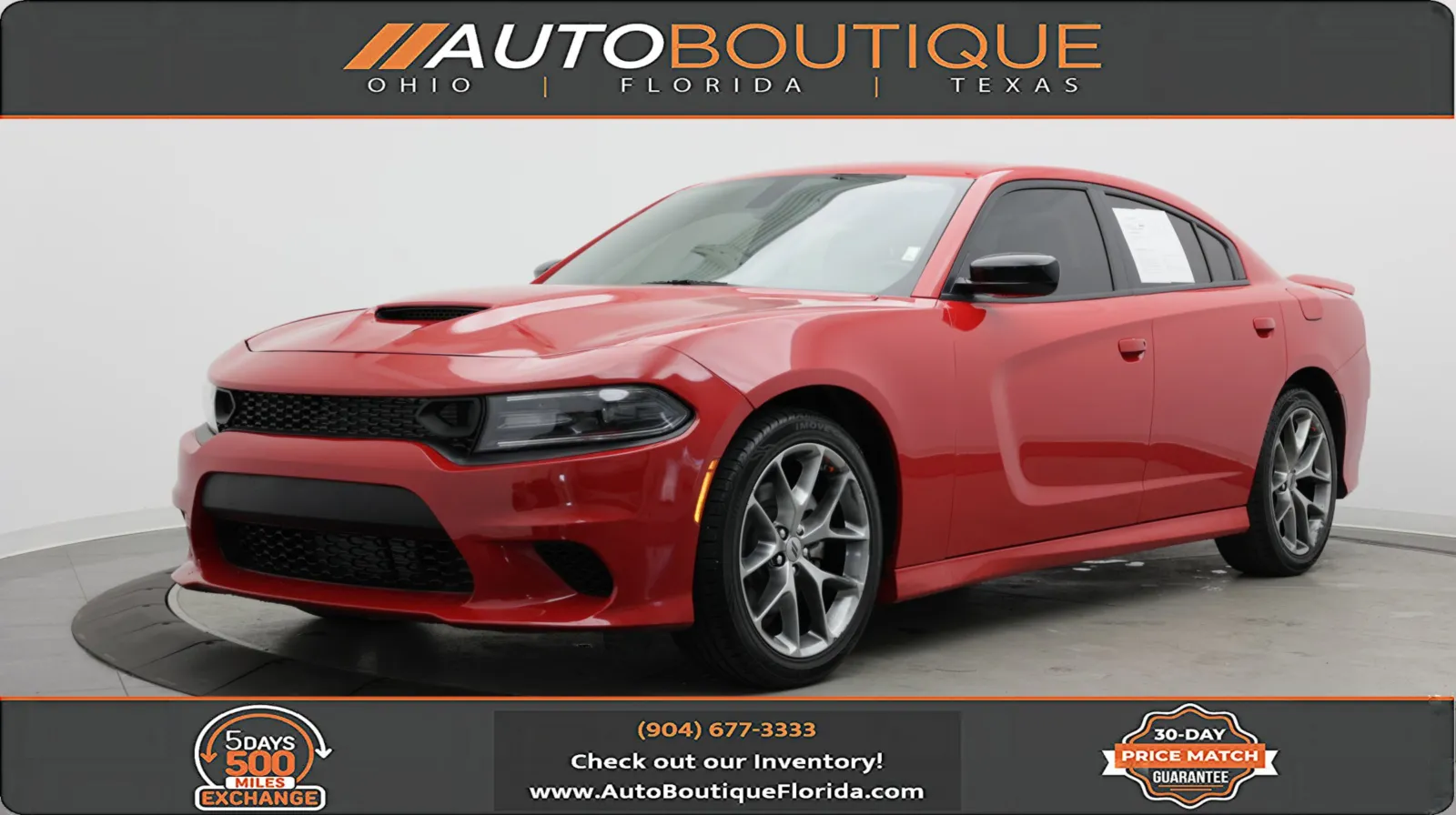 Red 2023 Dodge Charger GT for sale in Jacksonville, FL