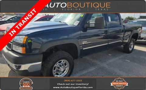Blue 2006 Chevrolet Silverado 2500HD LT1 for sale in Jacksonville, FL