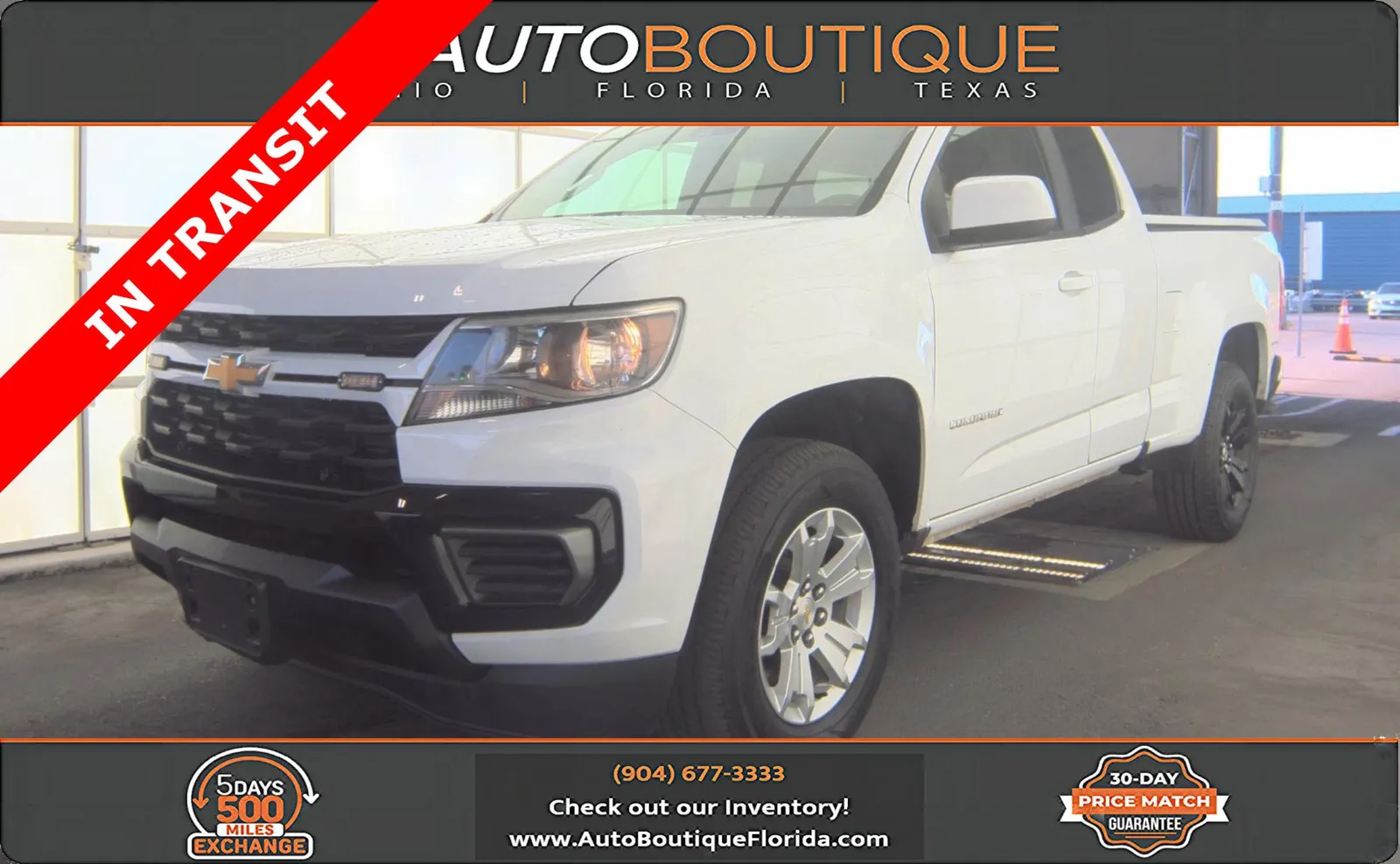 White 2022 Chevrolet Colorado 2WD LT for sale in Jacksonville, FL