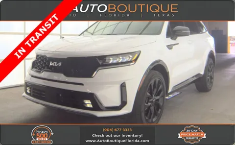 White 2023 Kia Sorento SX for sale in Jacksonville, FL