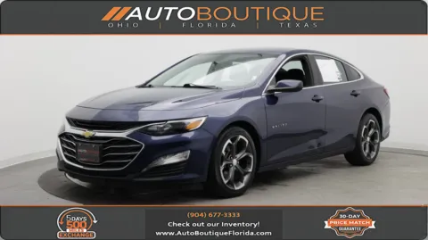 Blue 2022 Chevrolet Malibu LT for sale in Jacksonville, FL
