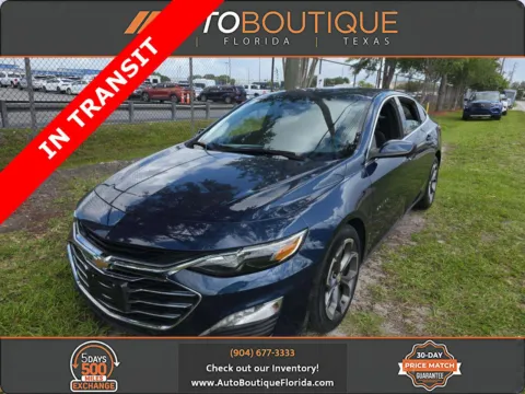 Blue 2022 Chevrolet Malibu LT for sale in Jacksonville, FL