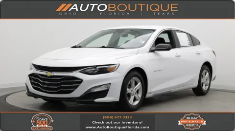White 2023 Chevrolet Malibu LT for sale in Jacksonville, FL