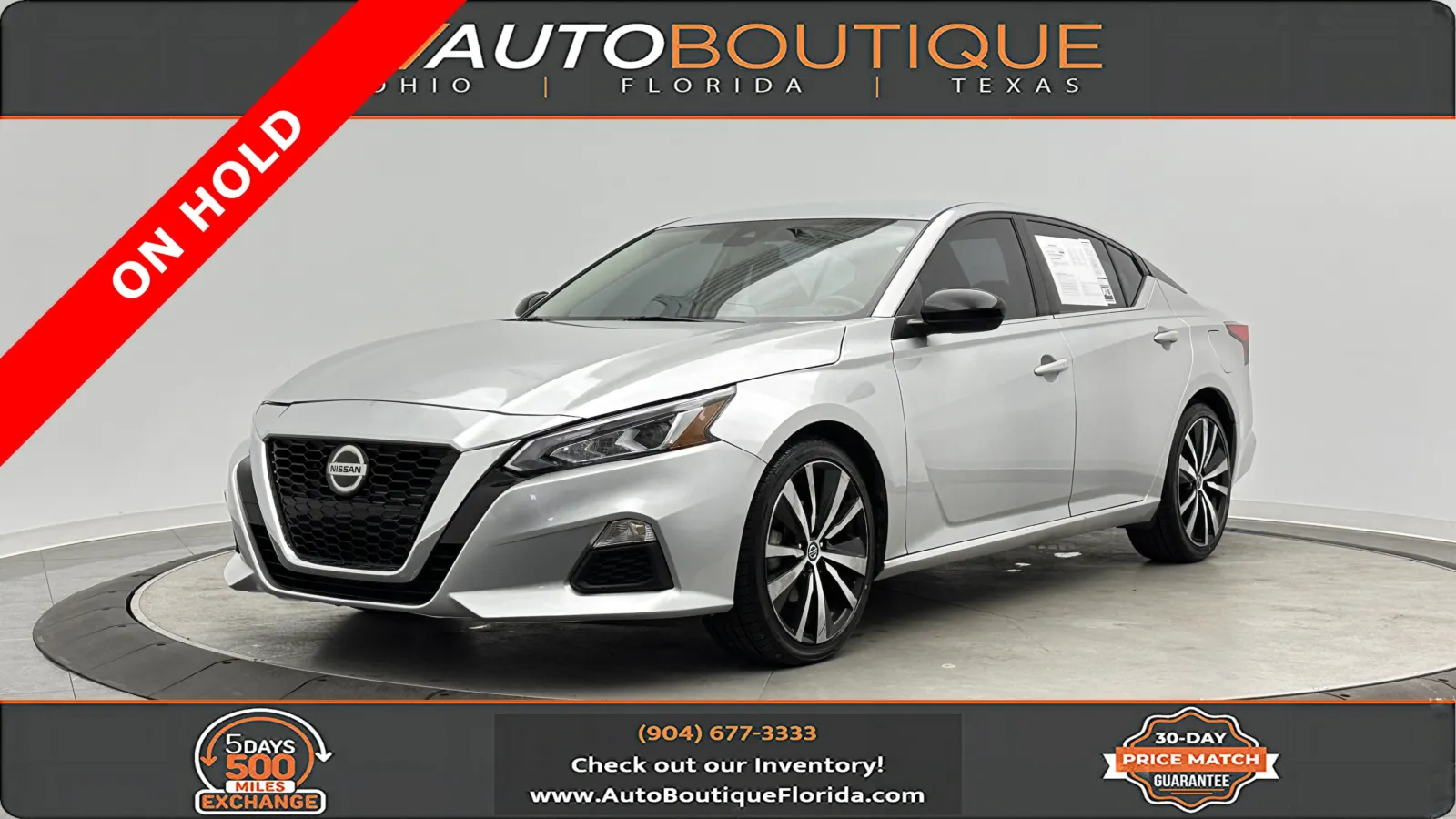Silver 2022 Nissan Altima 2.5 SR for sale in Jacksonville, FL