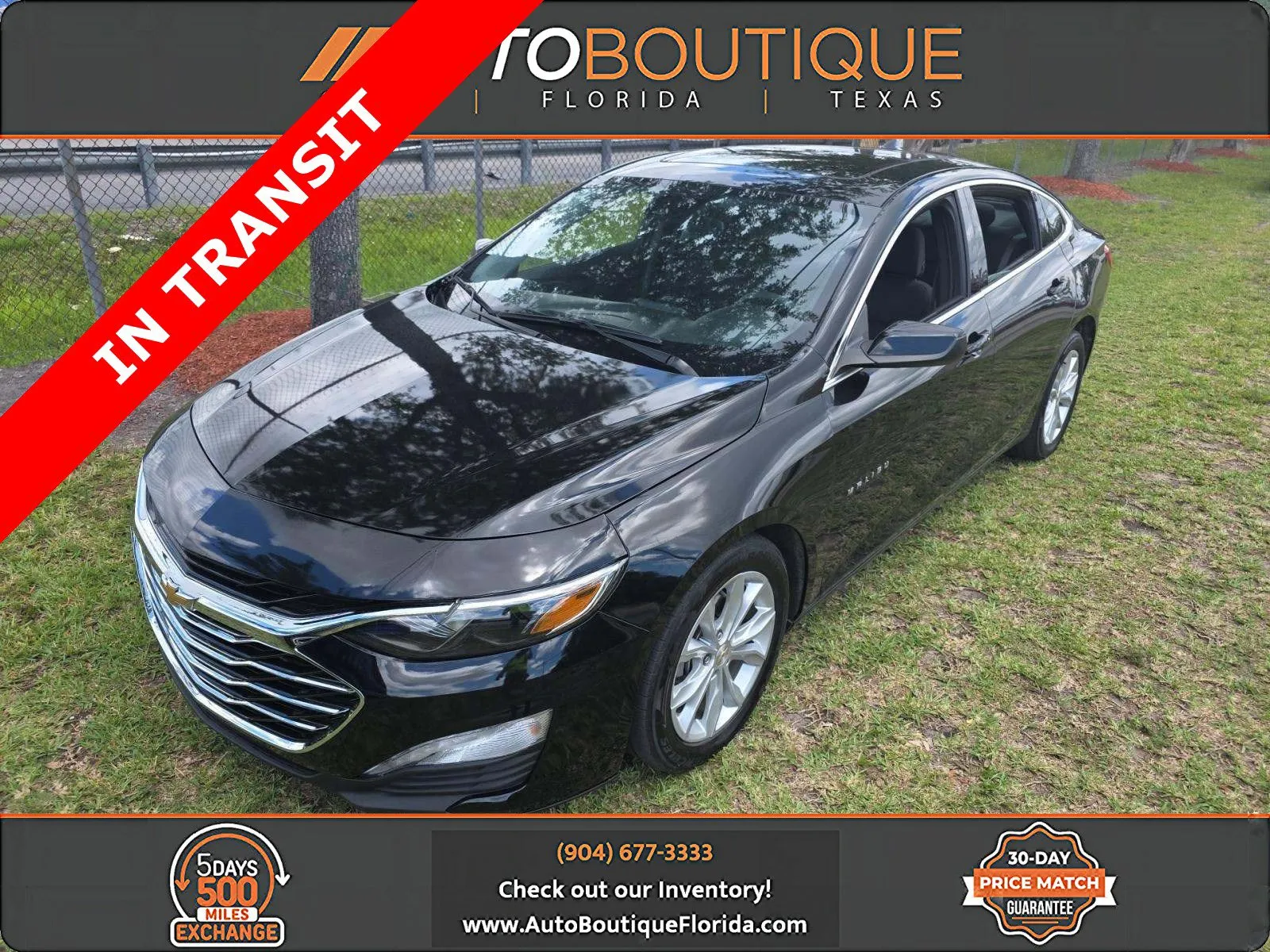 Black 2024 Chevrolet Malibu LT for sale in Jacksonville, FL