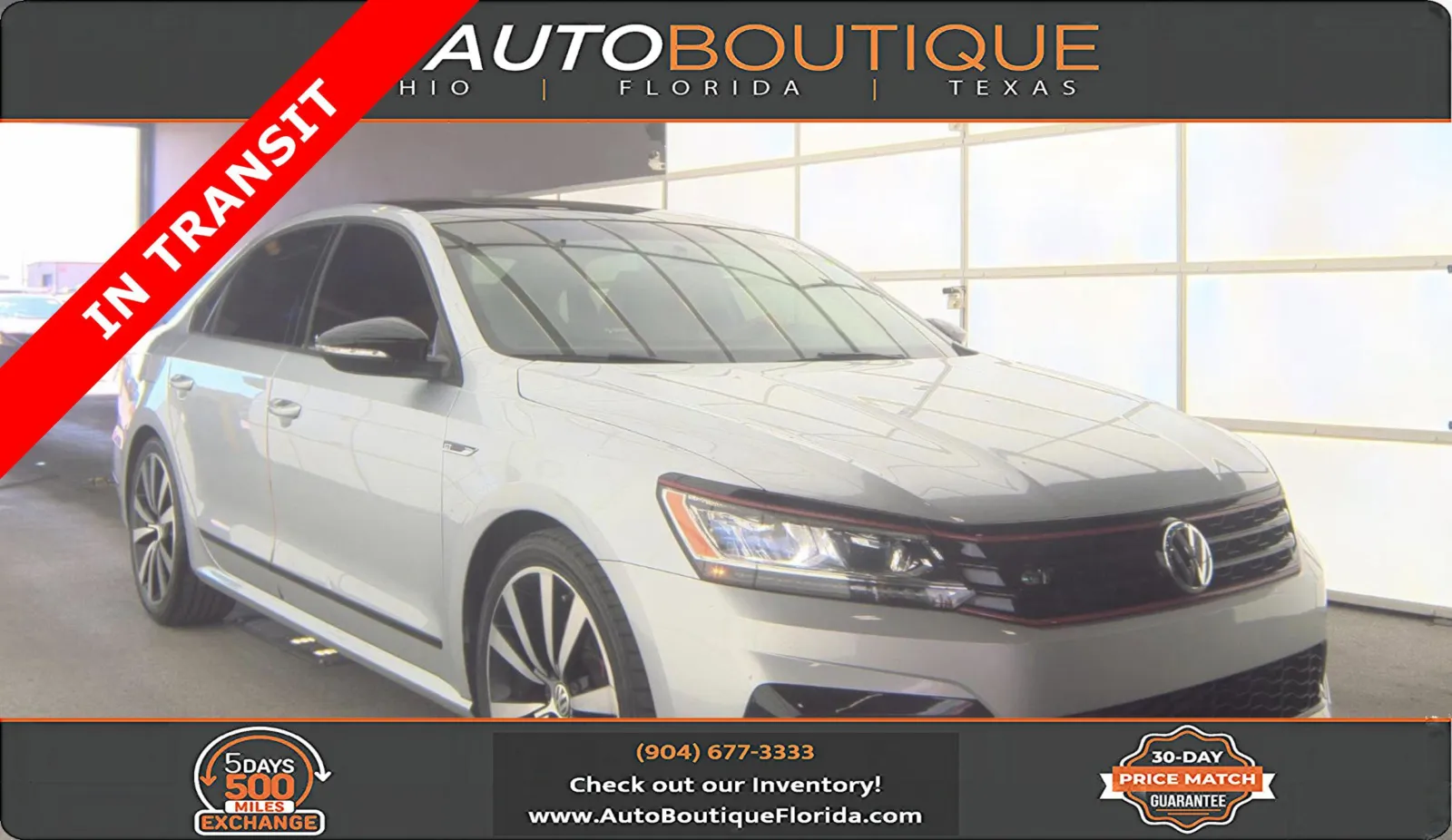 2018 Volkswagen Passat 3.6L V6 GT DSG's photo
