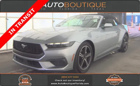 Silver 2025 Ford Mustang EcoBoost Premium for sale in Jacksonville, FL
