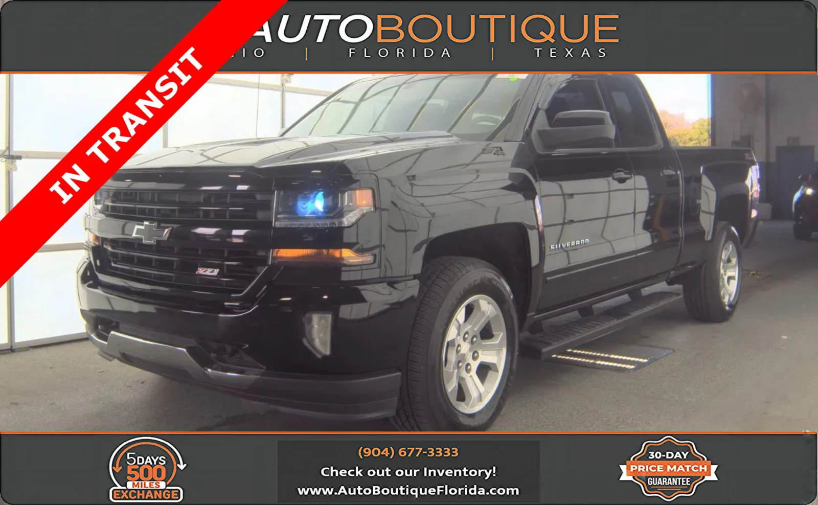 Black 2017 Chevrolet Silverado 1500 LT for sale in Jacksonville, FL