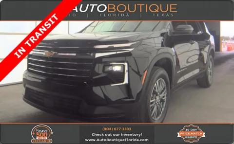 Black 2025 Chevrolet Traverse FWD LT for sale in Jacksonville, FL